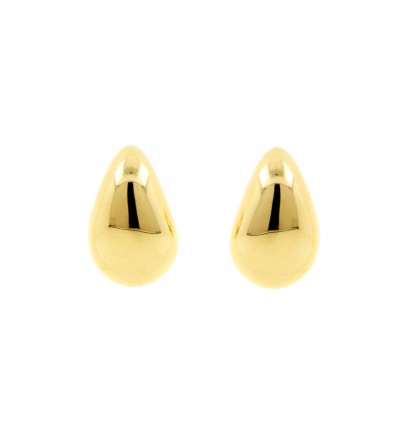 Pendientes gota oro amarillo