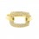 Sortija de oro amarillo (18K)