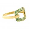 Sortija de oro amarillo (18K)