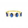 Sortija de oro amarillo (18K)