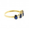 Sortija de oro amarillo (18K)