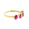 Sortija de oro amarillo (18K)