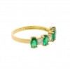 Sortija de oro amarillo (18K)