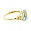 Sortija de oro amarillo (18K)