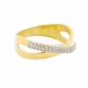 Sortija de oro amarillo (18K)