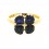 Sortija de oro amarillo (18K)