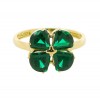 Sortija de oro amarillo (18K)