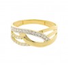 Sortija de oro amarillo (18K)