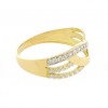 Sortija de oro amarillo (18K)