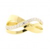 Sortija de oro amarillo (18K)