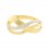 Sortija de oro amarillo (18K)