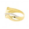 Sortija de oro amarillo (18K)