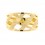 Sortija de oro amarillo (18K)