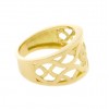Sortija de oro amarillo (18K)
