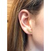 Pendientes de oro amarillo (18K)