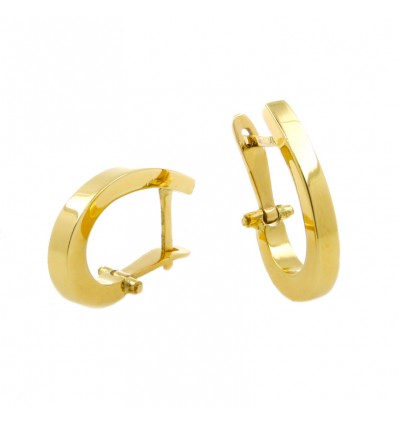Pendientes de oro amarillo 18K