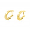 Pendientes de oro amarillo 18K