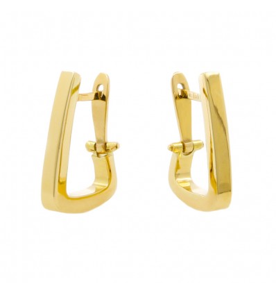 Pendientes de oro amarillo 18K