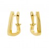 Pendientes de oro amarillo 18K
