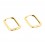 Pendientes de oro amarillo 18K