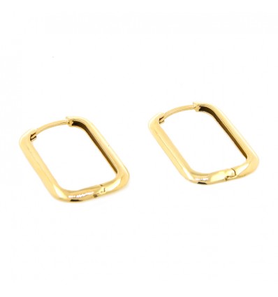 Pendientes de oro amarillo 18K