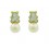 Pendientes de oro amarillo con perla y circonitas